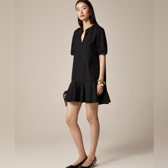 NWT J.Crew Delilah dress in cotton poplin - Picture 2 of 4
